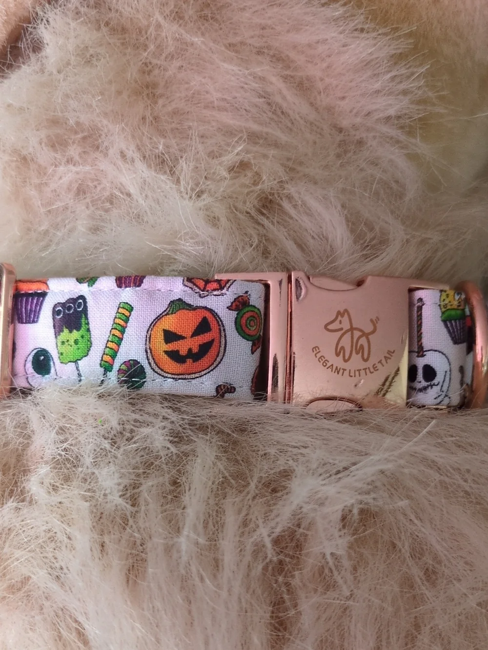 Halloween Candy Dog Collar